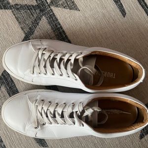 Thursday Boots White Leather Sneakers